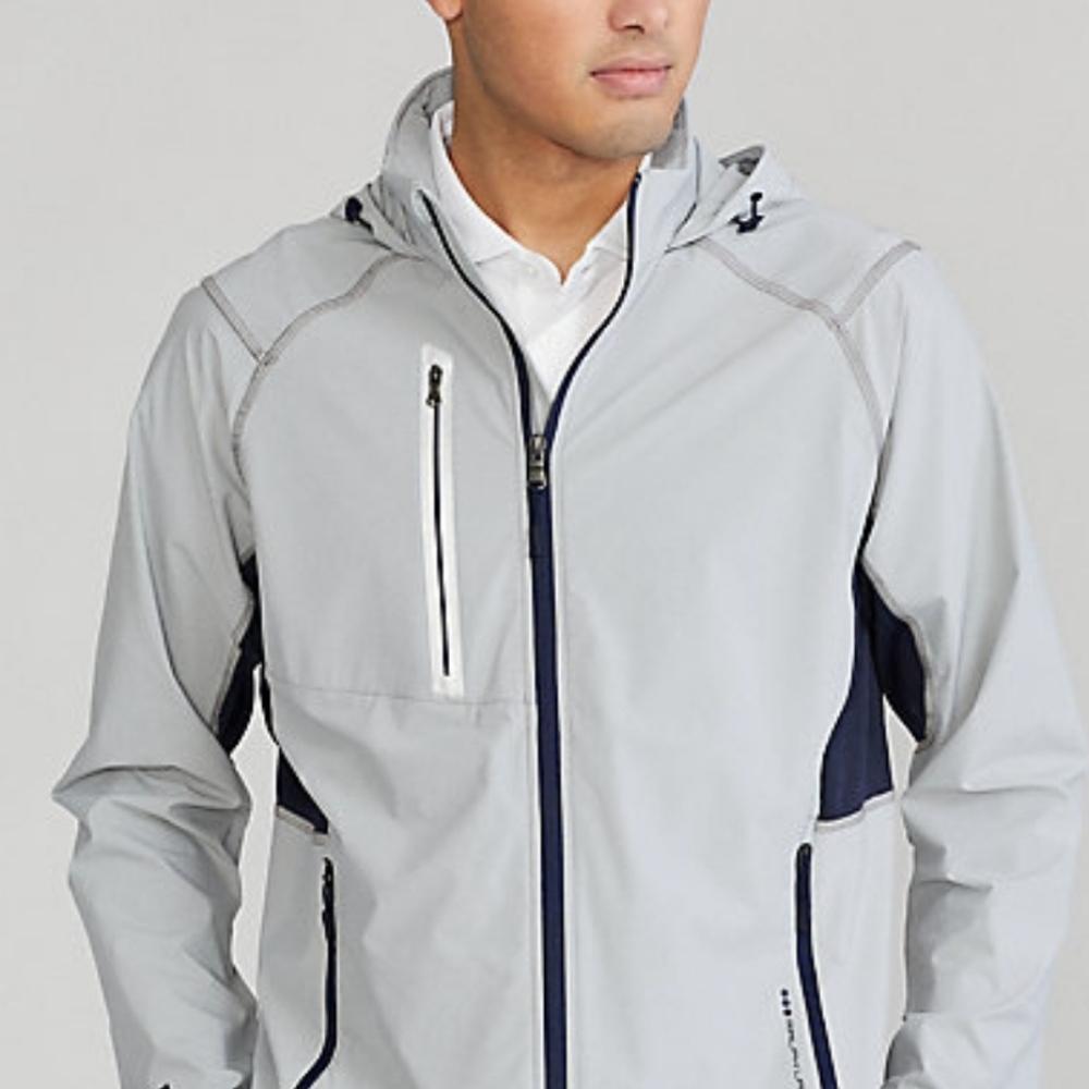 RLX RALP LAUREN Navy Blue Hooded Jacket